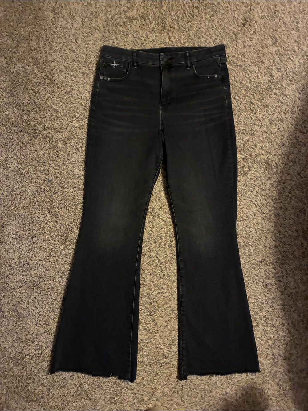 American Eagle Curvy super high Rise Flare jeans - size 14